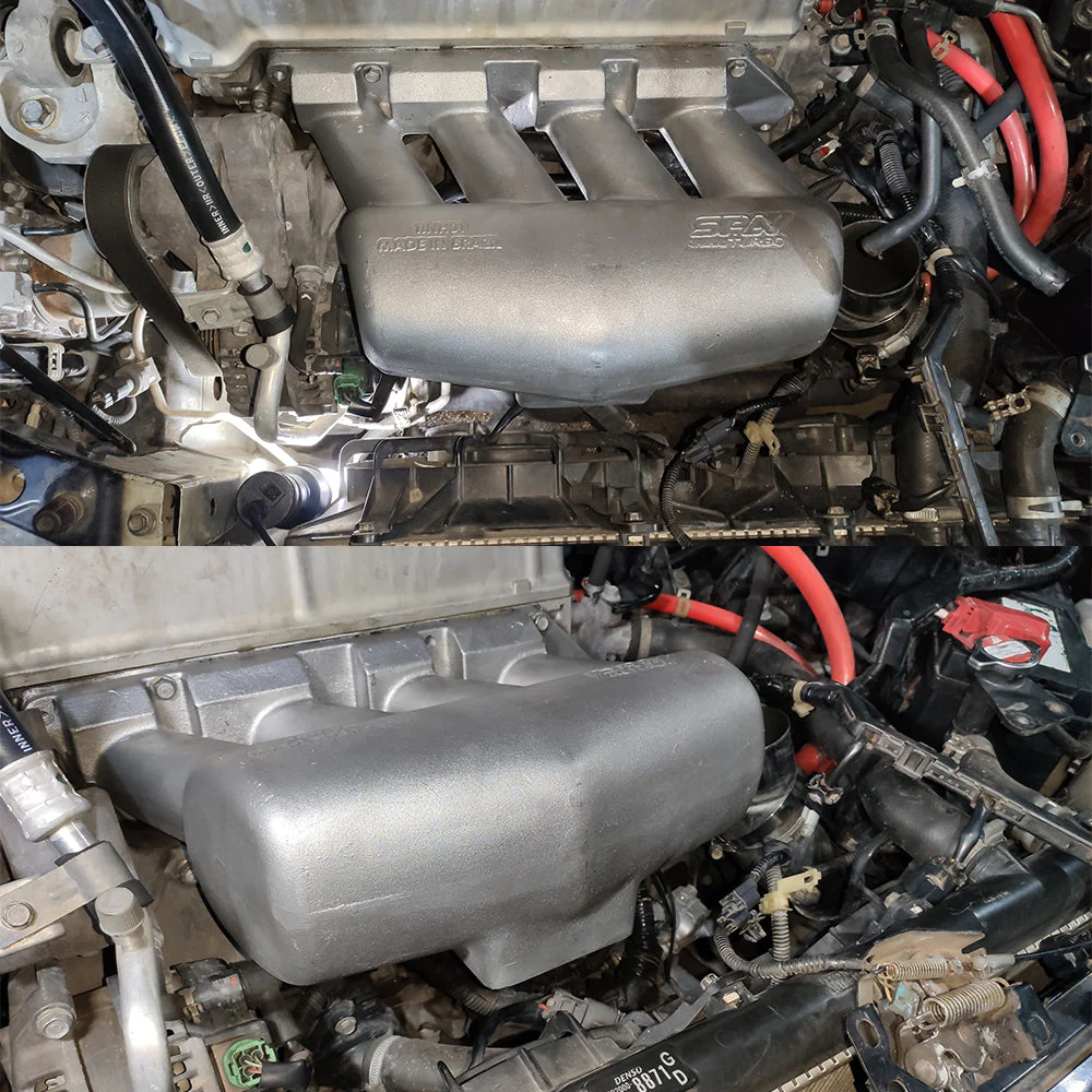 SPA TURBO Intake manifold for 8th gen Honda Civic SI (K20 engine) - 4 injectors - Mustang throttle - Image 12