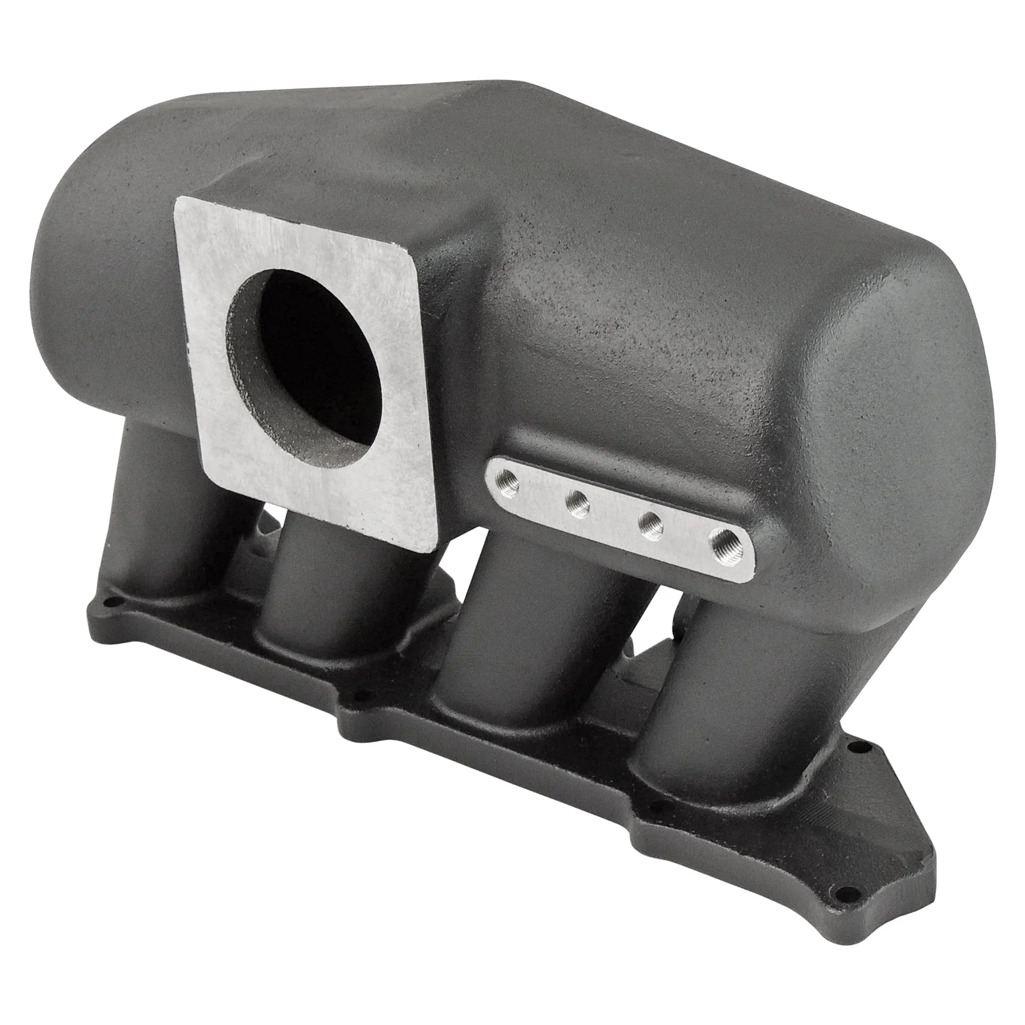 SPA TURBO Intake manifold for 8th gen Honda Civic SI (K20 engine) - 8 injectors - Without holes - Black - Image 2