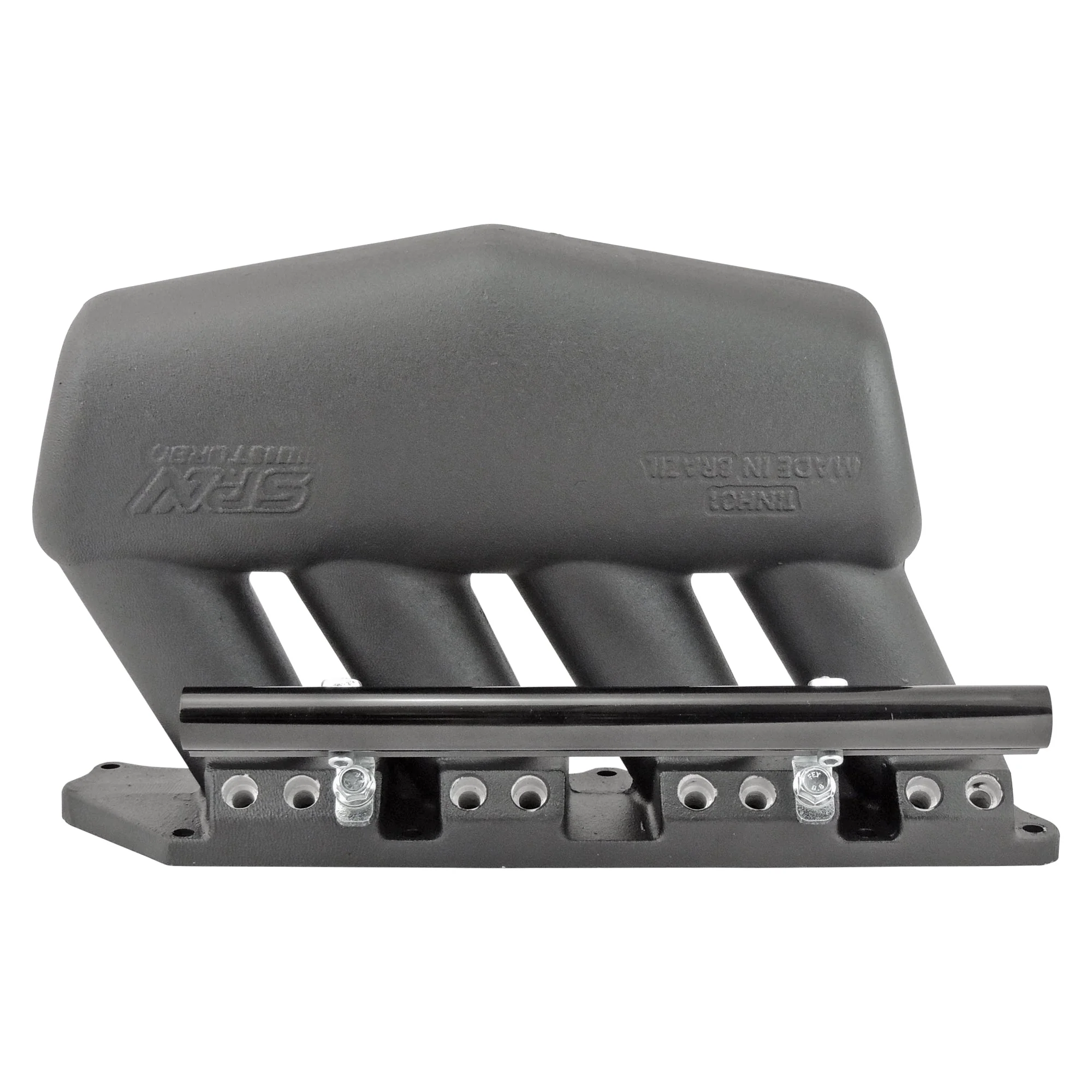 SPA TURBO Intake manifold for 8th gen Honda Civic SI (K20 engine) - 8 injectors - Without holes - Black - Image 4