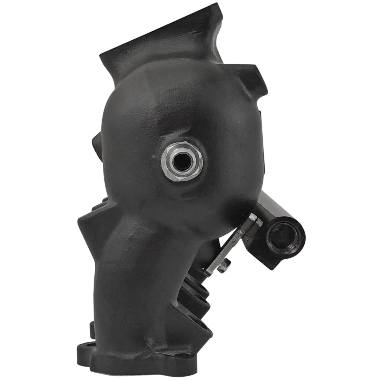 SPA TURBO INTAKE MANIFOLD VW 8V CROSS FLOW LONGITUDINAL - 4 INJECTORS - Black - Image 8