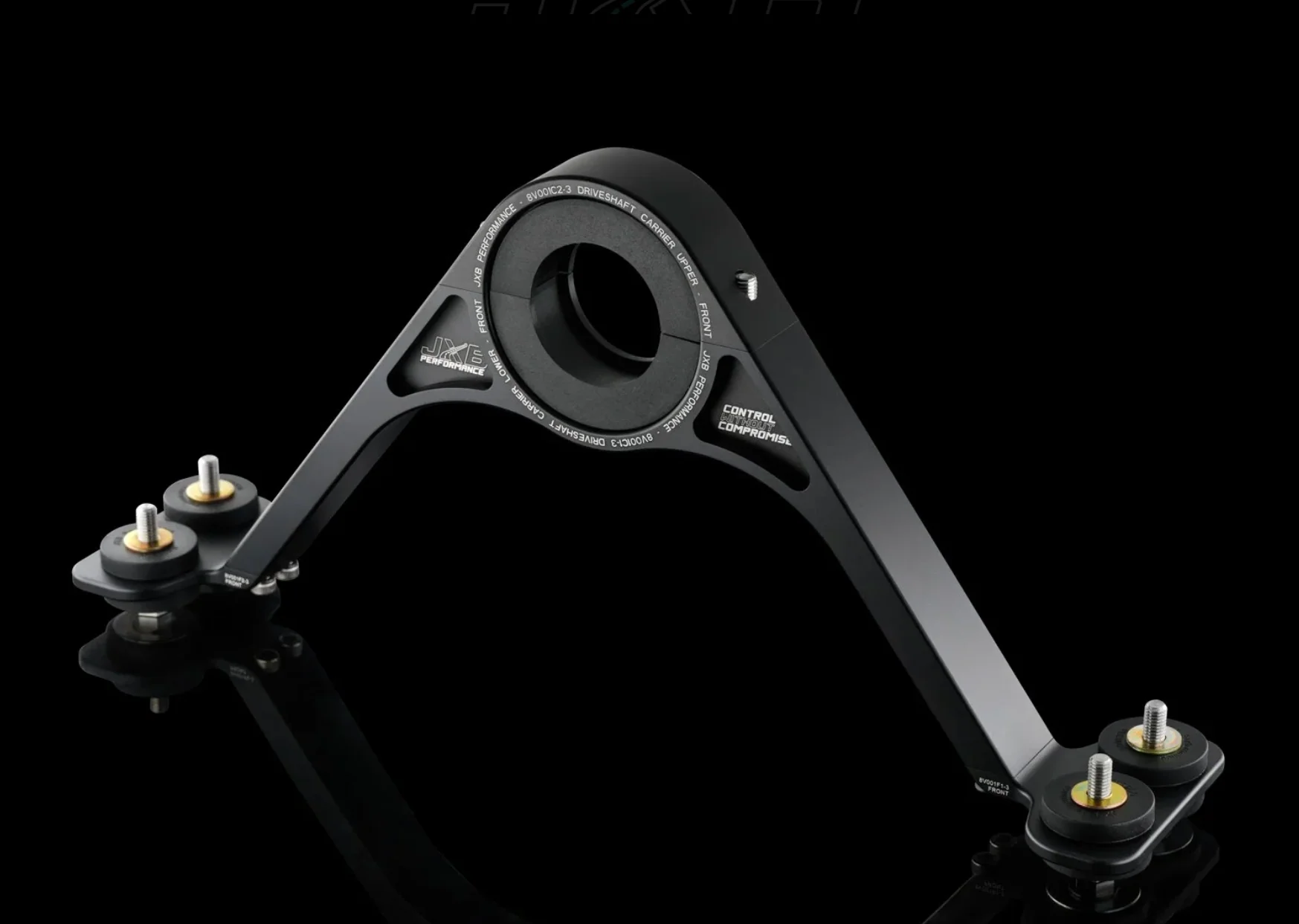 JXB Performance Driveshaft Center Support Bearing Carrier Upgrade - Audi 8V/8Y/8S & VW MK7/MK8 R