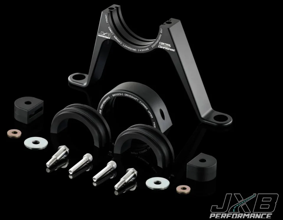 JXB Performance Driveshaft Center Support Bearing Carrier Upgrade - Audi B8 A4/S4/RS4/A5/S5/RS5 (0B2/0B4 6MT) - Image 2
