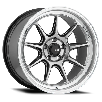 Konig Countergram 18x10.5B 5x114.3 ET20 Hyper Chrome / Machined Lip
