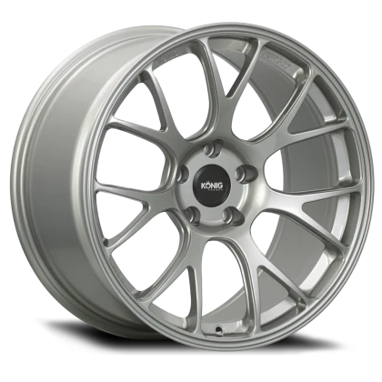 Konig Forged F1M 18X12 5X130 ET65 Ash Silver Knurled Bead
