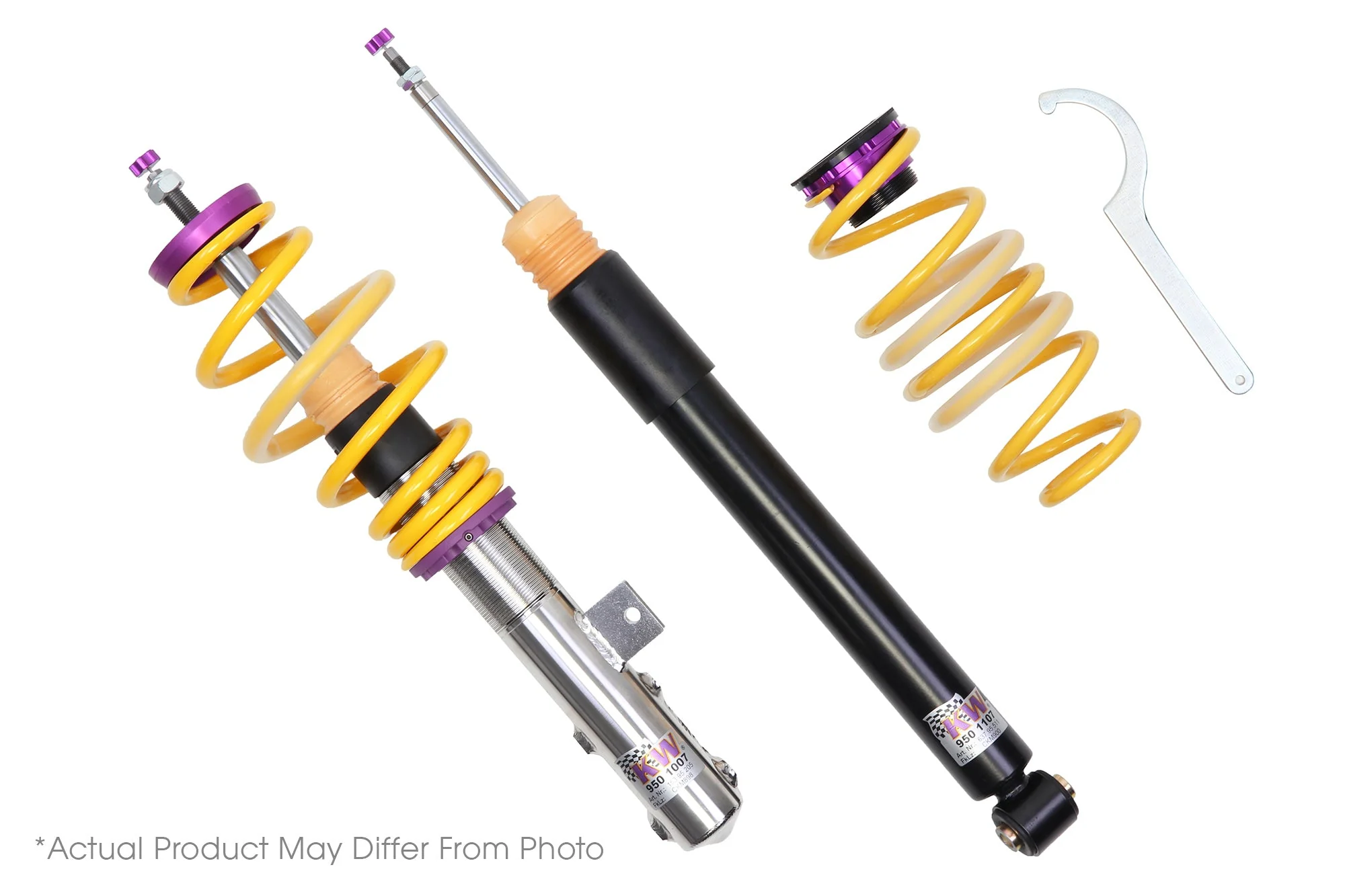 KW Coilover Kit V2 - VW Golf R MKVIII without electronic dampers - Image 2