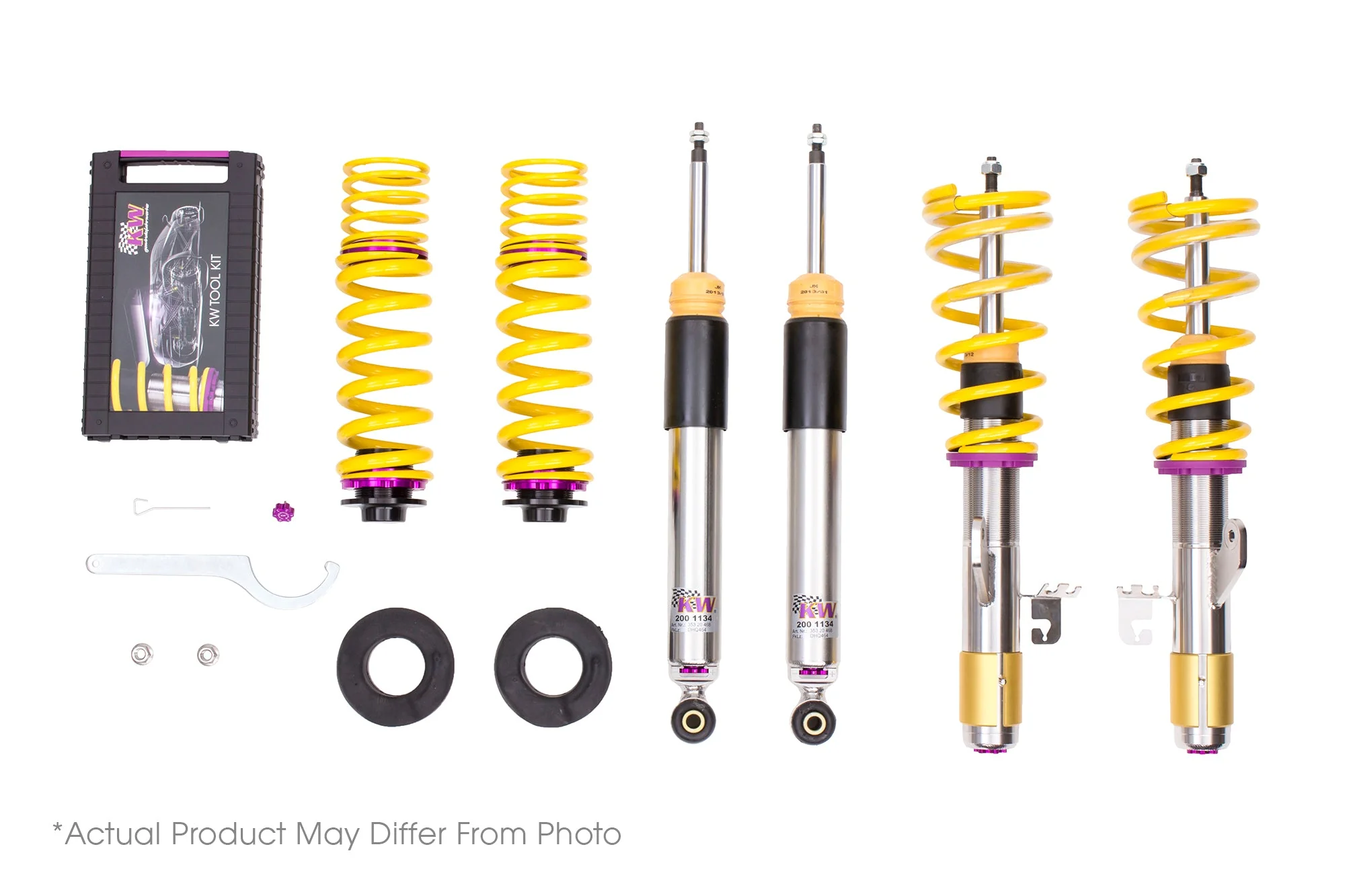 KW Coilover Kit V3 - Mini Mini Clubman + Convertible (R55, R57) (except Cooper S, Cooper D, JCW)