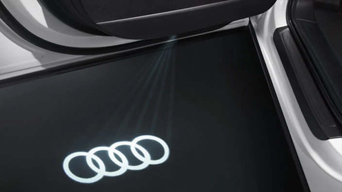 LED Puddle Light - Audi Rings Logo
