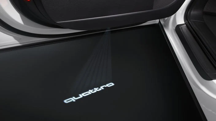 LED Puddle Light - "Quattro" Logo