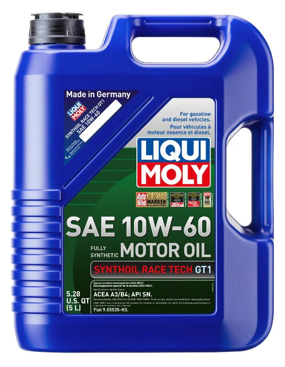 Liqui Moly Synthoil Race Tech GT1 SAE 10W-60
