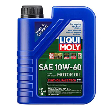 Liqui Moly Synthoil Race Tech GT1 SAE 10W-60 - Image 2