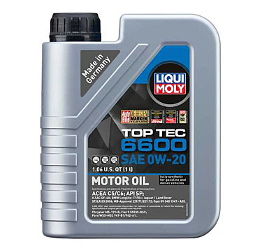 Liqui Moly Top Tec 6600 SAE 0W-20 - Image 2