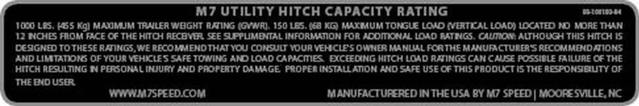 M7 R60 Countryman Ultimate Utility Hitch | 2" Receiver - Image 5