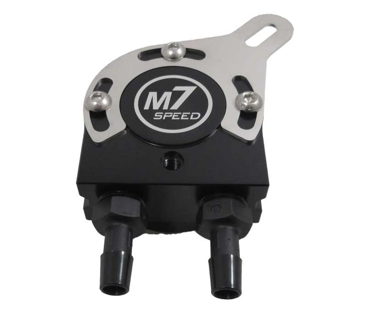 M7 Speed R55-R59 Mini Cooper Oil Catch Can Kit N18B Engine | Black Hoses - Image 3