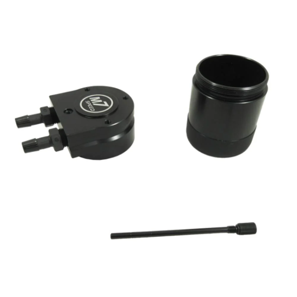 M7 Speed R55-R59 Mini Cooper Oil Catch Can Kit N18B Engine | Black Hoses - Image 4