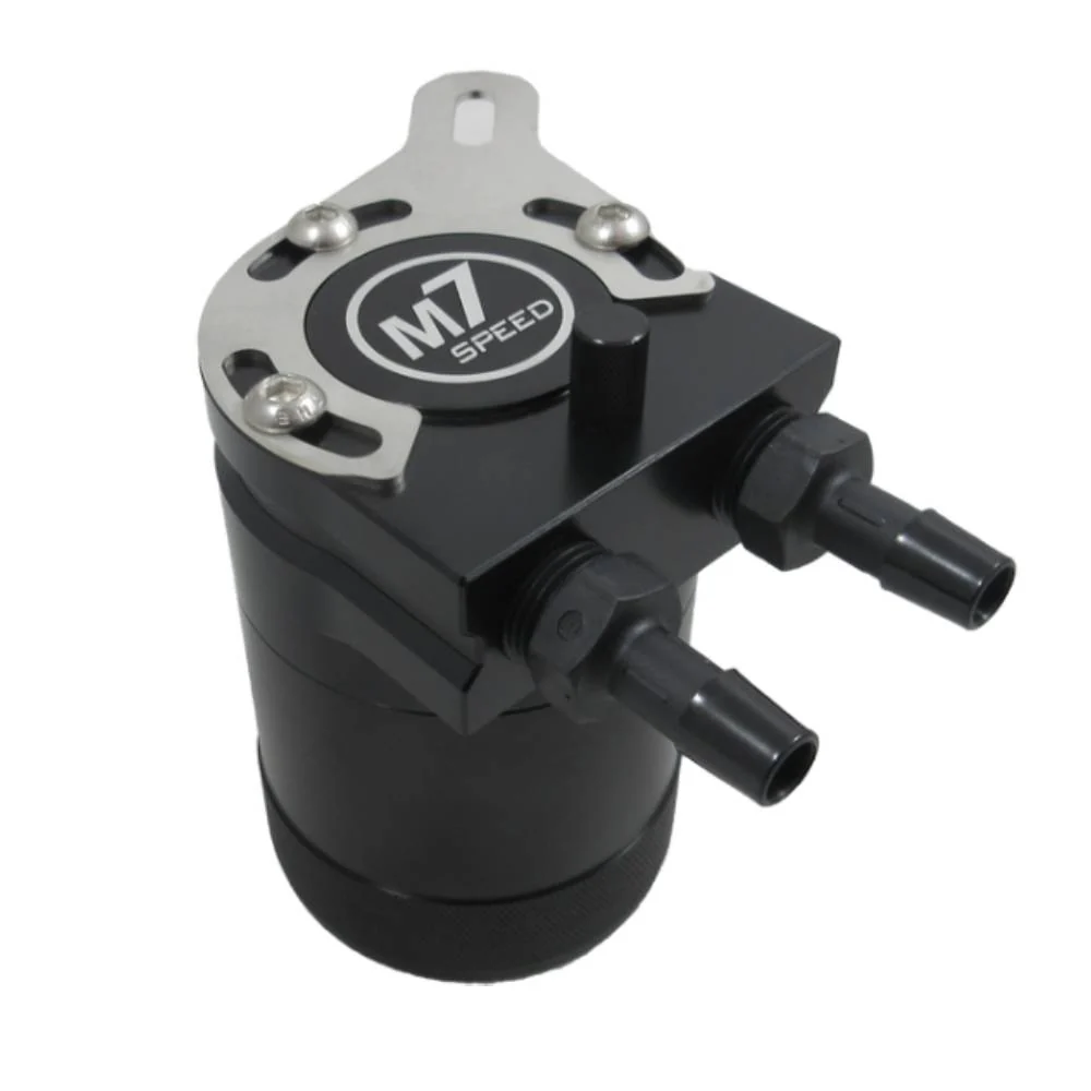 M7 Speed R55-R59 Mini Cooper Oil Catch Can Kit N18B Engine | Black Hoses - Image 5