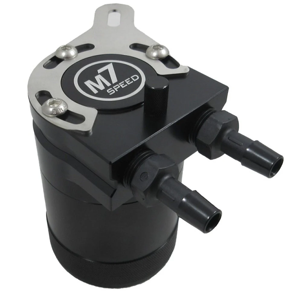 M7 Speed R56 Mini Cooper Oil Catch Can Kit | Black Hoses | N14B Engine - Image 2