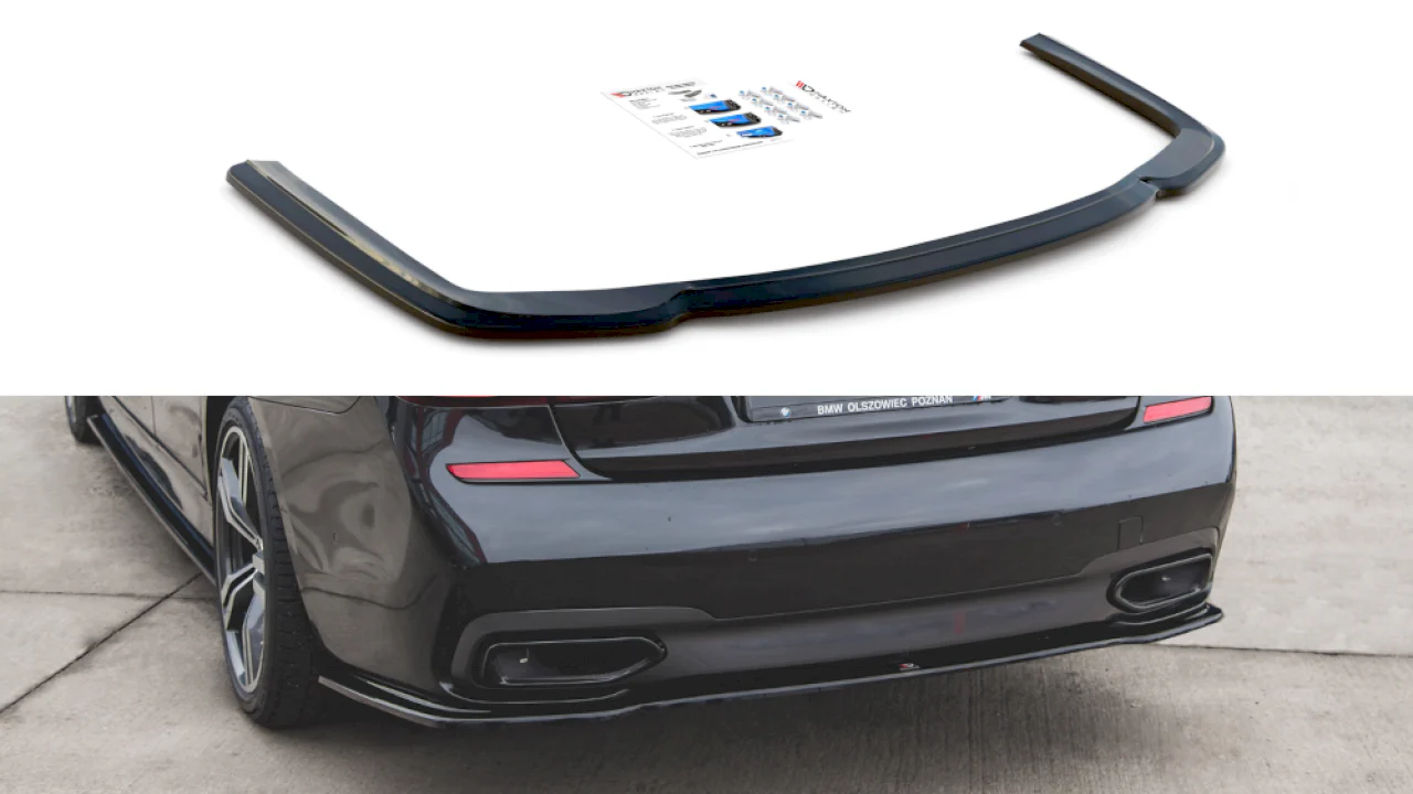 Maxton - CENTRAL REAR SPLITTER BMW 7 M-PACK G11 (2015-2018)