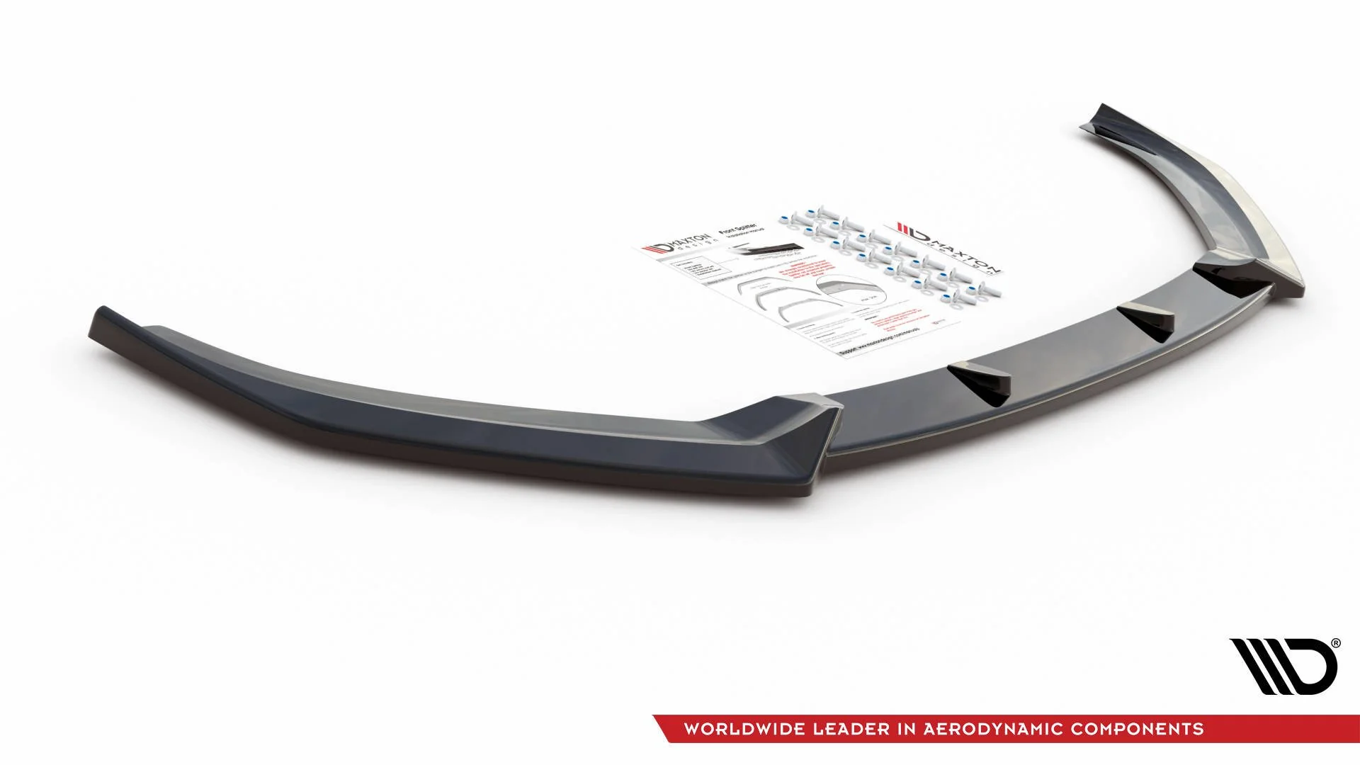 Maxton Design 8V Facelift S3/A3 S-line Front Bumper Splitter/Spoiler - V3 - Image 4