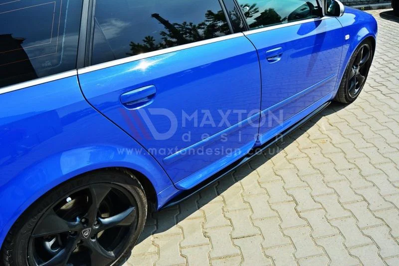 Maxton Design Audi B6 S4 Side Skirt Diffusers - Image 2