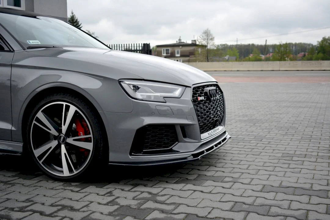 Maxton Design Audi RS3 Front Bumper Splitter / Spoiler V1 - Image 4