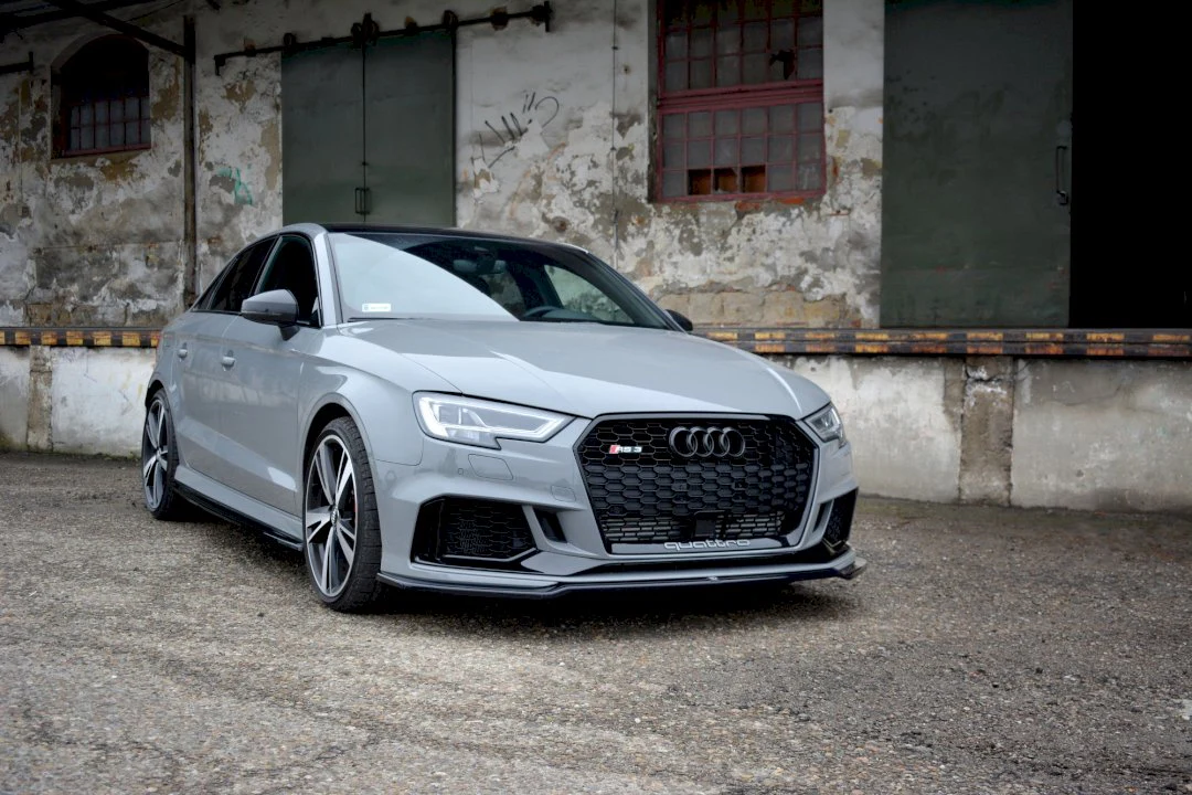 Maxton Design Audi RS3 Front Bumper Splitter / Spoiler V2 - Image 2