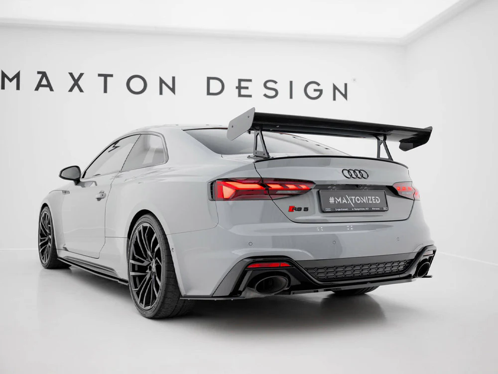 Maxton Design Carbon Spoiler w/ Upper Swan Mounting - Audi B9 A5 / S5 / RS5 Coupe - Image 2