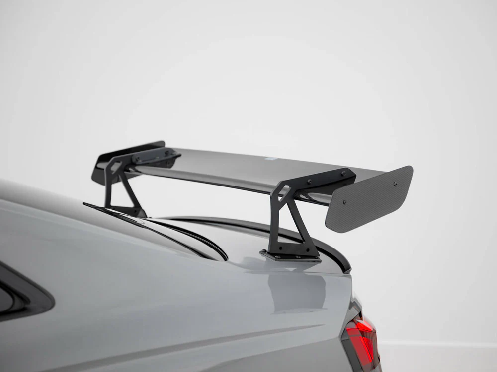 Maxton Design Carbon Spoiler w/ Upper Swan Mounting + LED - Audi B9 A5 / S5 / RS5 Coupe - Image 7