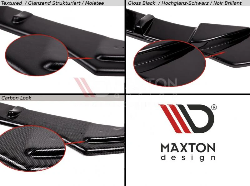 Maxton Design CC PRE-FACELIFT Front Spoiler / Splitter - Image 5