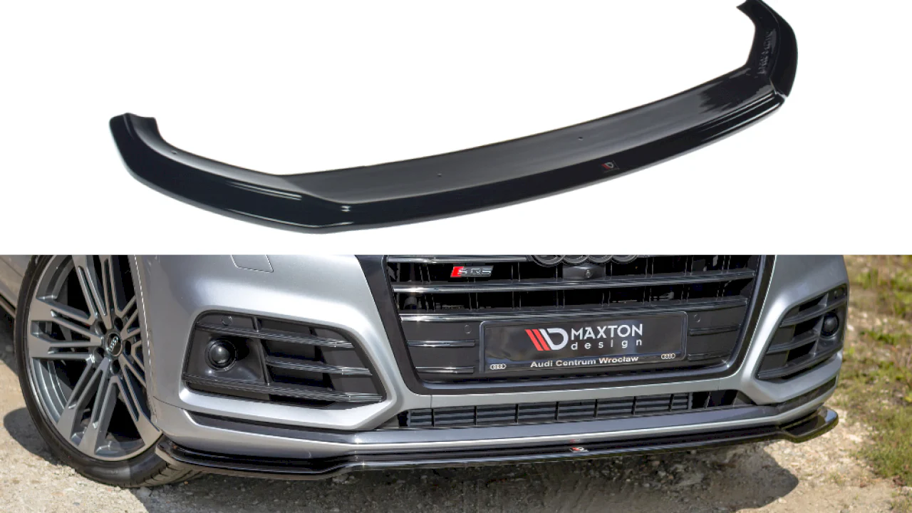 Maxton Design  FRONT SPLITTER AUDI SQ5/Q5 S-LINE MKII (2018-UP)