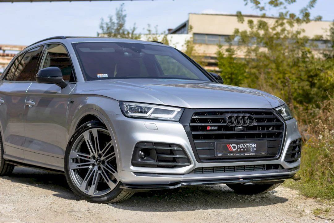 Maxton Design  FRONT SPLITTER AUDI SQ5/Q5 S-LINE MKII (2018-UP) - Image 2