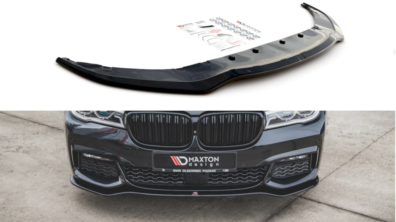 Maxton Design FRONT SPLITTER V1 BMW 7 M-PACK G11 (2015-2018)