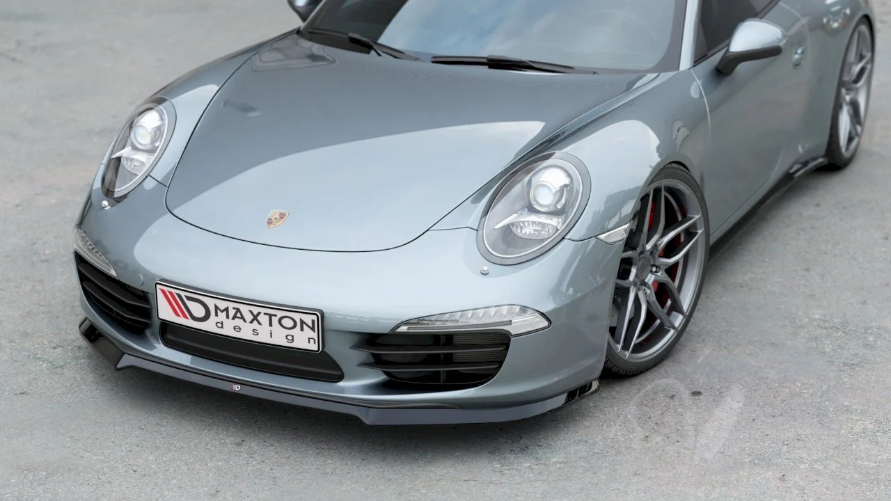 Maxton Design Front Splitter V1 Porsche 911 Carerra 991 - Image 2
