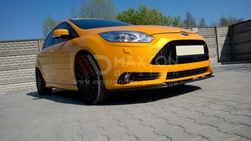 Maxton Design MK3 Ford Focus ST PRE-FACELIFT Front Spoiler / Splitter - Image 2