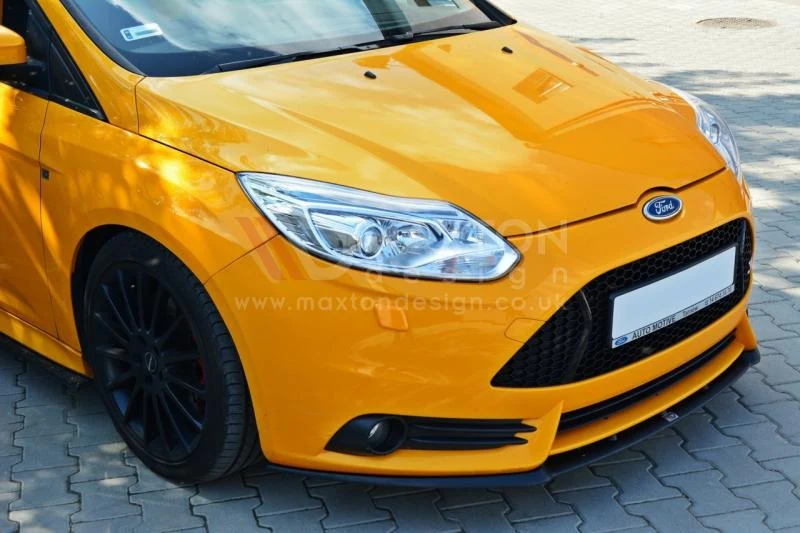 Maxton Design MK3 Ford Focus ST PRE-FACELIFT Front Spoiler / Splitter - Cupra Style