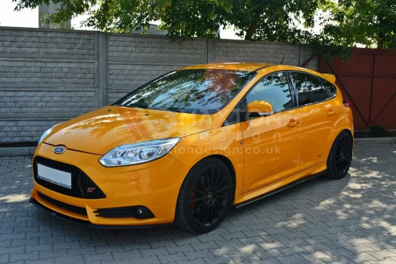 Maxton Design MK3 Ford Focus ST PRE-FACELIFT Front Spoiler / Splitter - Cupra Style - Image 4