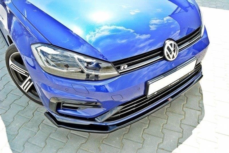 Maxton Design MK7.5 Facelift Golf R Front Bumper Splitter/Spoiler - V2 - Image 3