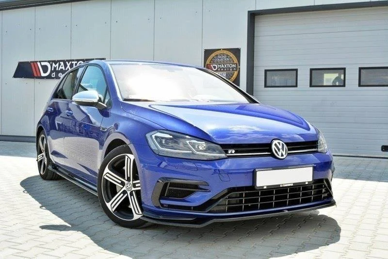 Maxton Design MK7.5 Facelift Golf R Front Bumper Splitter/Spoiler - V3 - Image 2