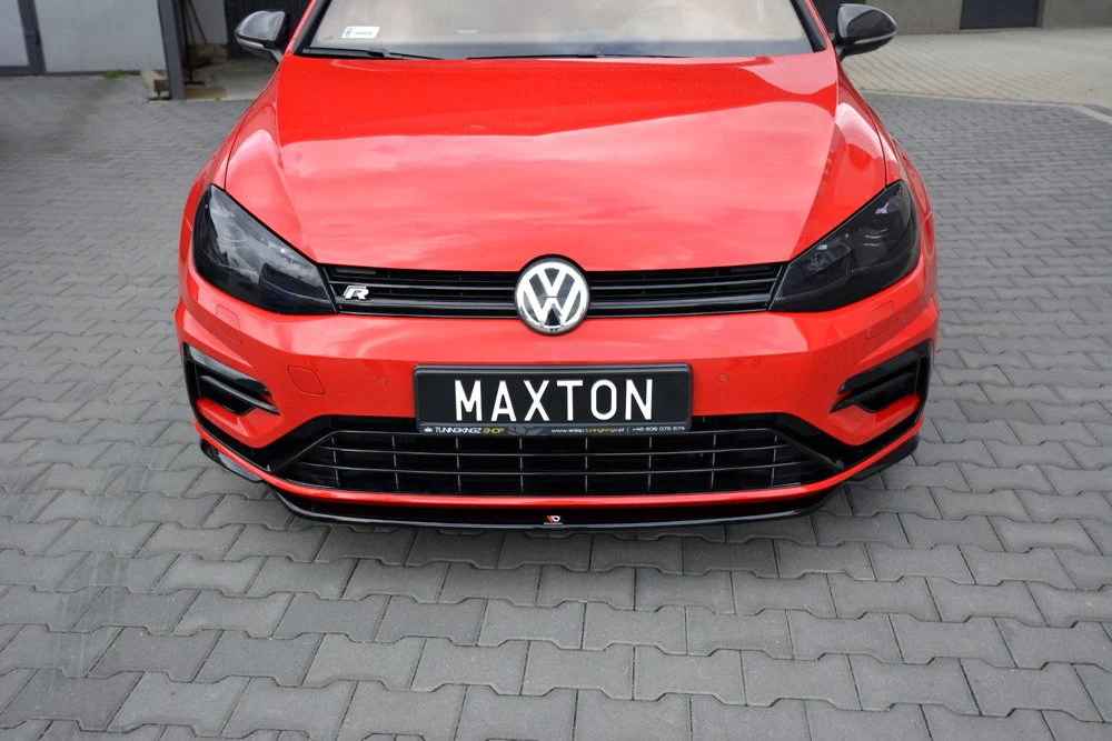 Maxton Design MK7.5 Facelift Golf R Front Bumper Splitter/Spoiler - V5 - Image 2
