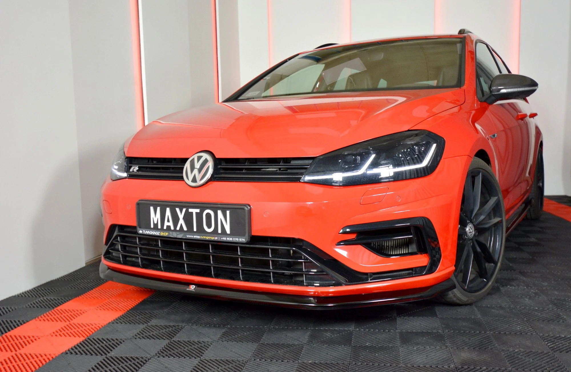 Maxton Design MK7.5 Facelift Golf R Front Bumper Splitter/Spoiler - V6 - Image 4