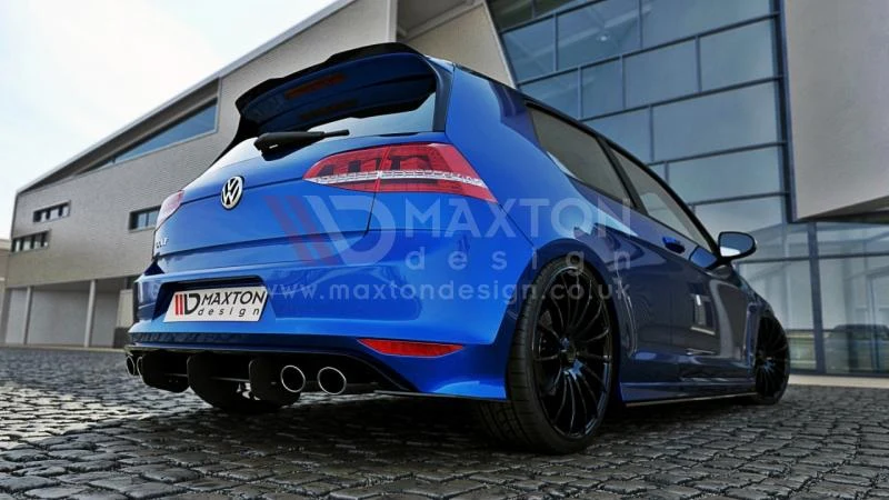 Maxton Design MK7 Golf R Rear Diffuser & Rear Side Splitters - Image 3