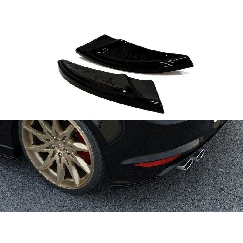 Maxton Design MK7 Golf R Rear Side Splitters