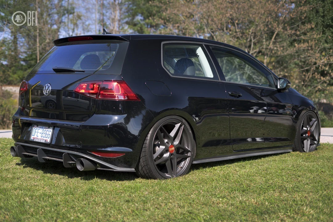 Maxton Design MK7 GTI Rear Diffuser & Rear Side Splitters - Image 5