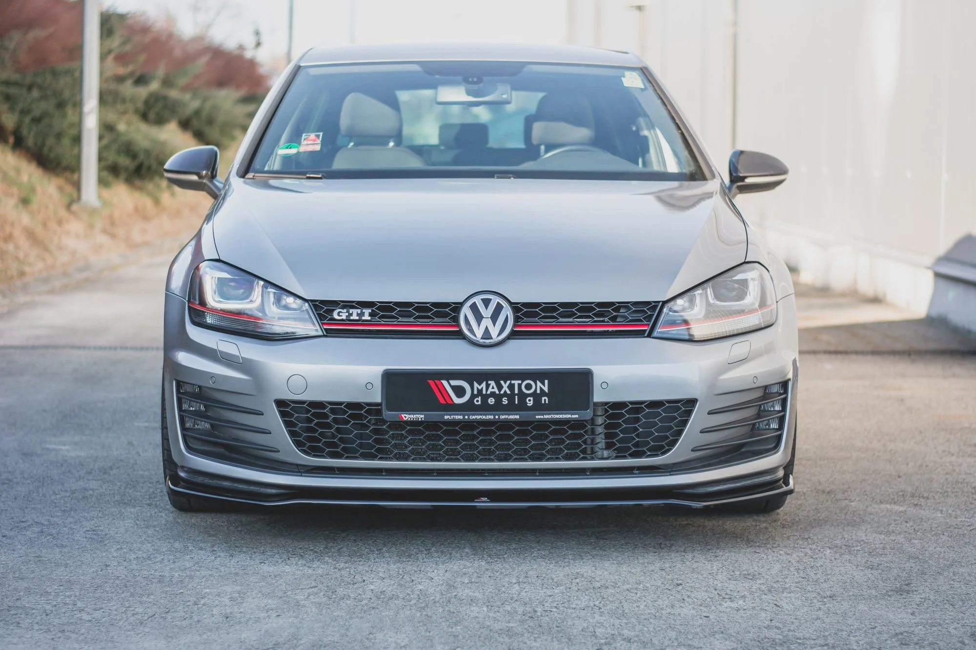 Maxton Design MK7 GTI Version 2 Front Bumper Splitter / Spoiler - Image 4