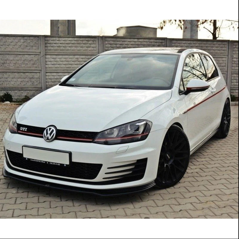 Maxton Design MK7 GTI Version 2 Front Bumper Splitter / Spoiler - Image 6