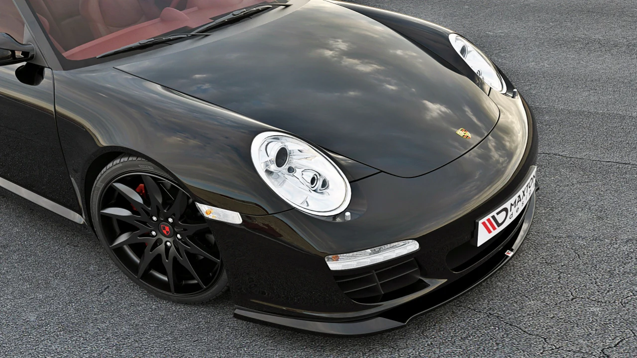 Maxton Design Porsche 911 Carrera - 997.2 Front Splitter / Spoiler - Image 3