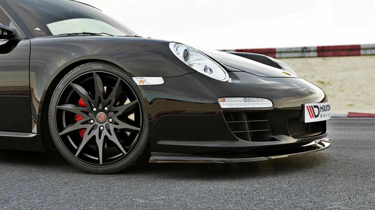 Maxton Design Porsche 911 Carrera - 997.2 Front Splitter / Spoiler - Image 4