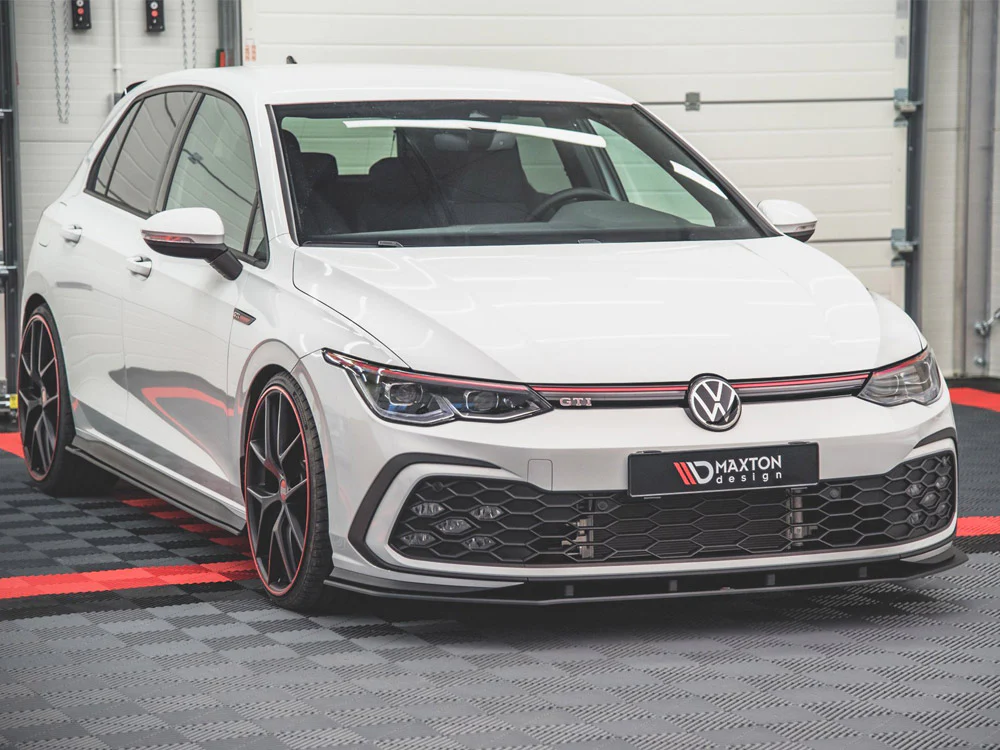 MAXTON DESIGN RACING DURABILITY FRONT SPLITTER VW GOLF 8 GTI (2022+) - Image 2