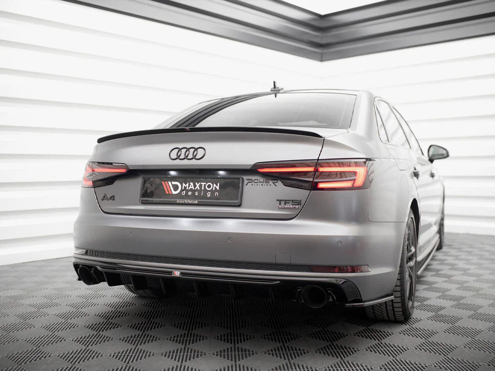 Maxton Design Rear Diffuser - Audi B9 A4 S-Line (Pre-Facelift) - Image 2