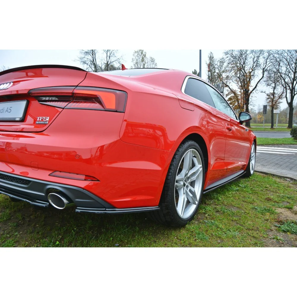 Maxton Design REAR SIDE SPLITTERS AUDI A5 F5 S-LINE (2017 - UP) - Image 2