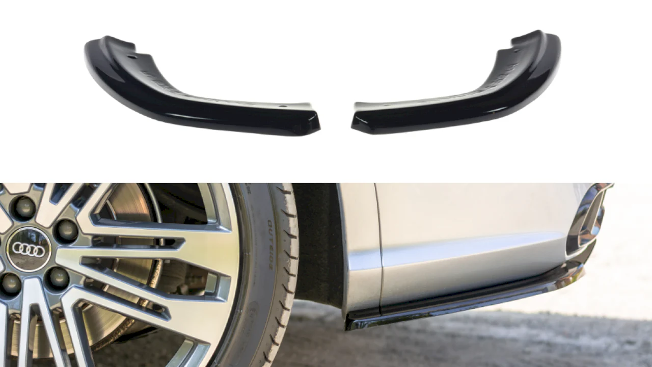 Maxton Design REAR SIDE SPLITTERS AUDI SQ5/S-LINE MKII (2018-UP)
